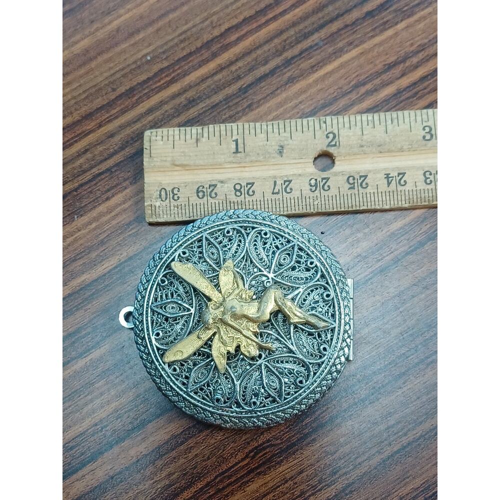 Fairy Locket Compact Pendant Makeup Fashion Dreamy - Picture 3 of 7